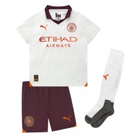 Manchester City Rodri Hernandez #16 Udebane Trøje Børn 2023-24 Kortærmet (+ Korte bukser)